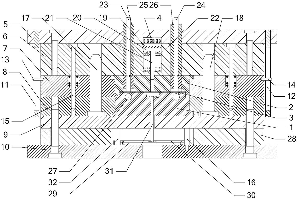 Electroplastic-effect-based elastic particle medium assisted electromagnetic forming device and forming method for light-alloy miniature complex component