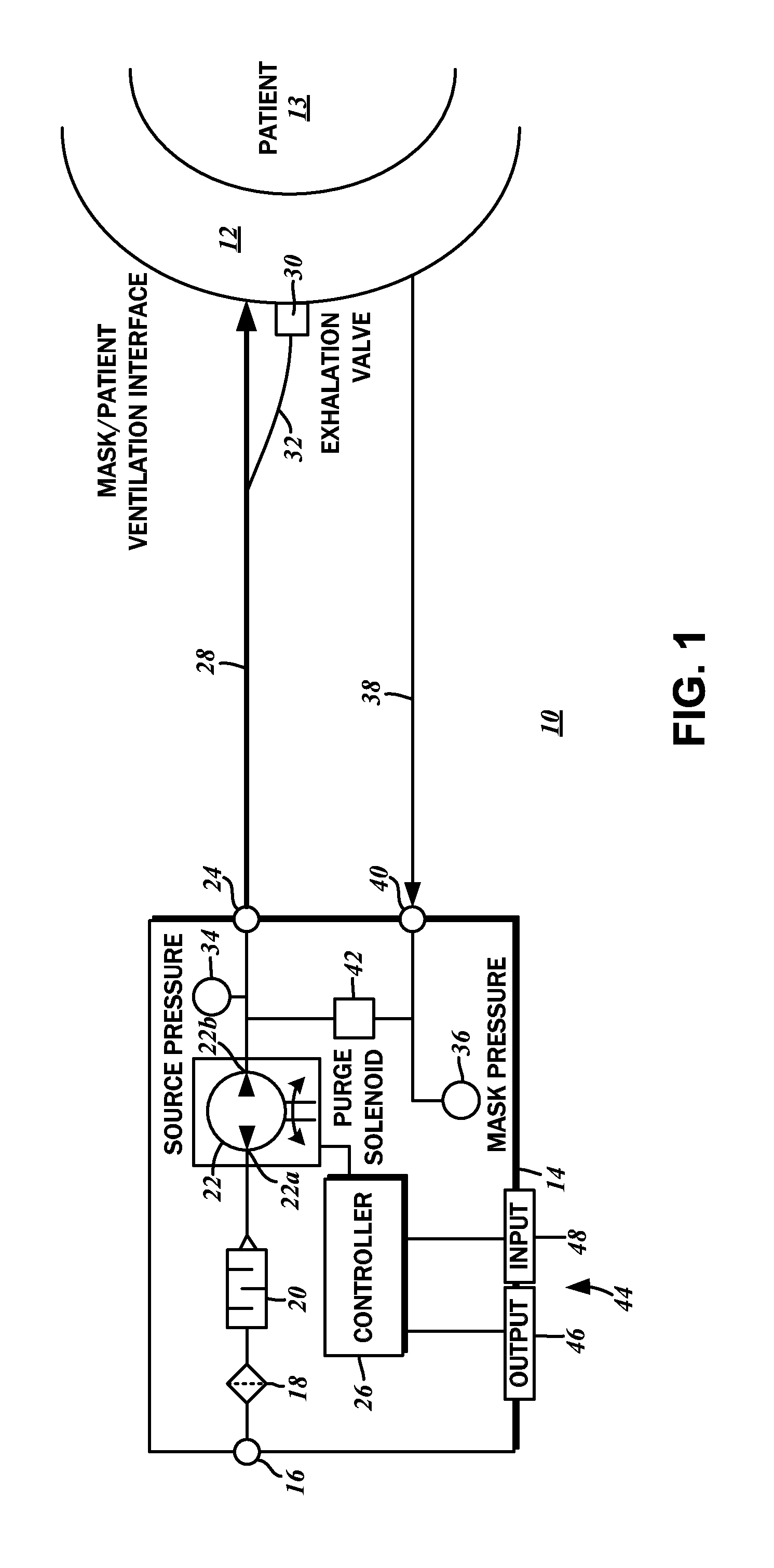 Selective ramping of therapeutic pressure in a patient breathing apparatus