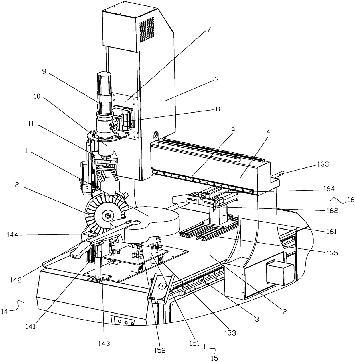 A normal polishing machine