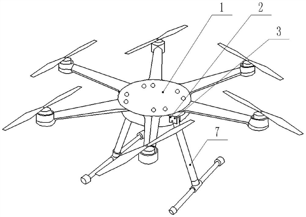 Undercarriage control system and method for unmanned aerial vehicle