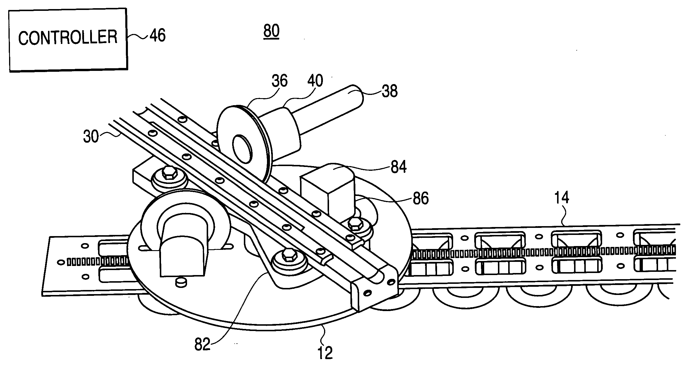 Automatic position-locking tool carrier apparatus and method