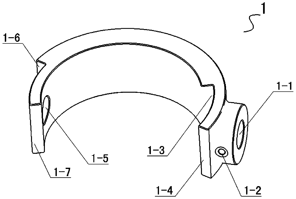 Rotating cylinder connecting structure