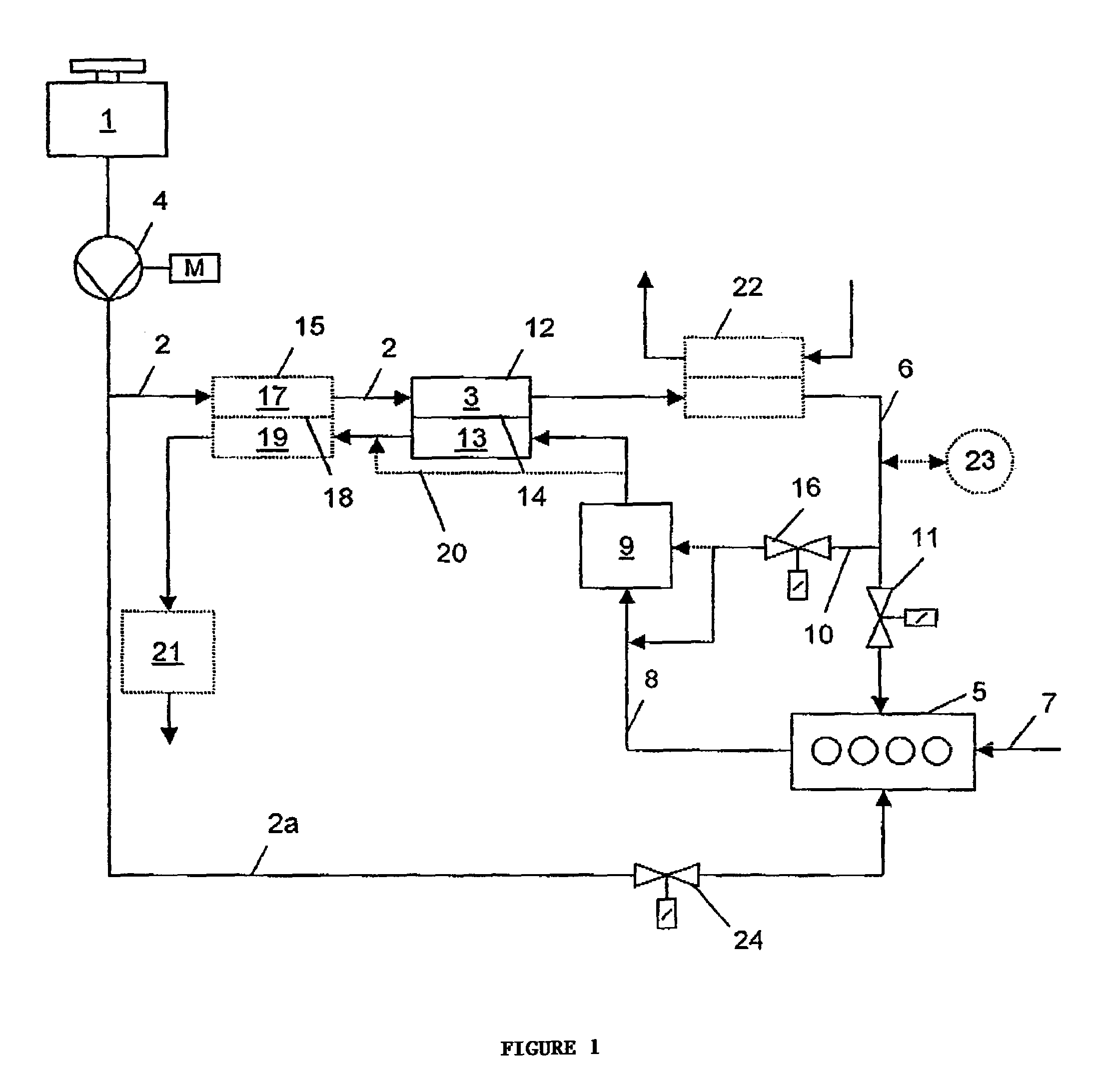 Internal combustion engine fuel supply system