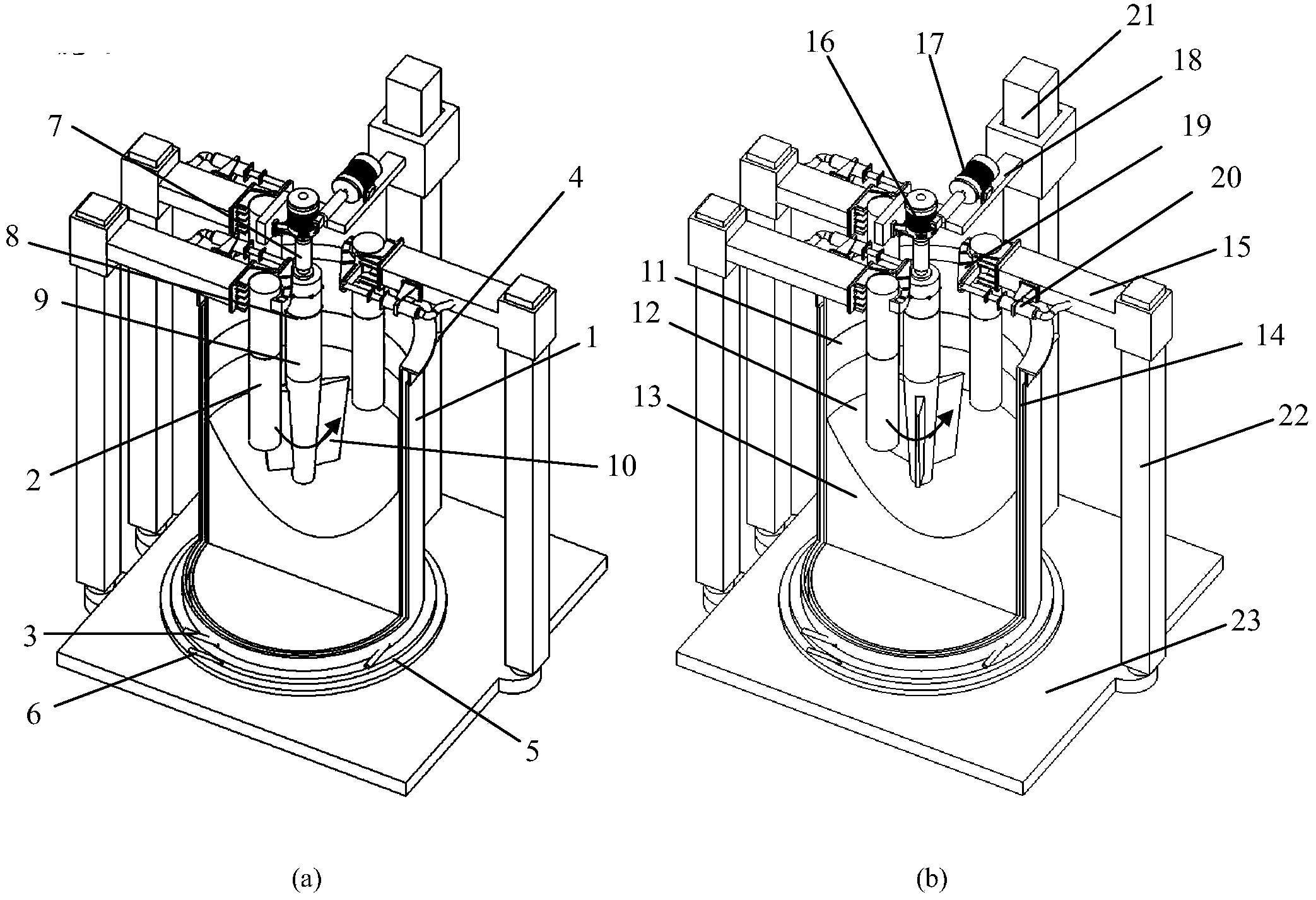 Consumable stirrer added device and method for producing large homogeneous electro-slag re-melting steel ingots