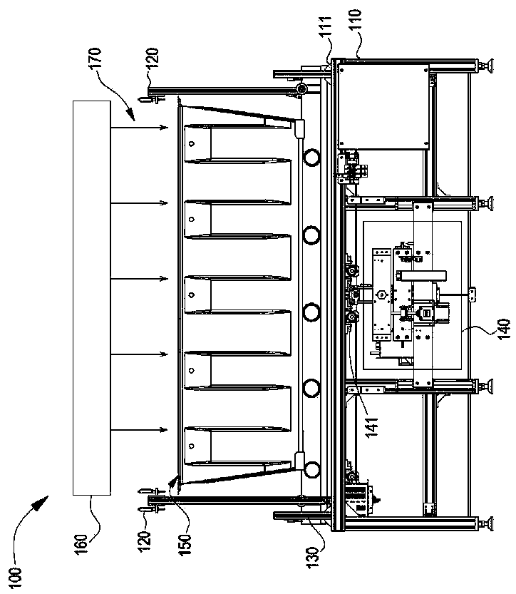 Test system and method used for solar energy module