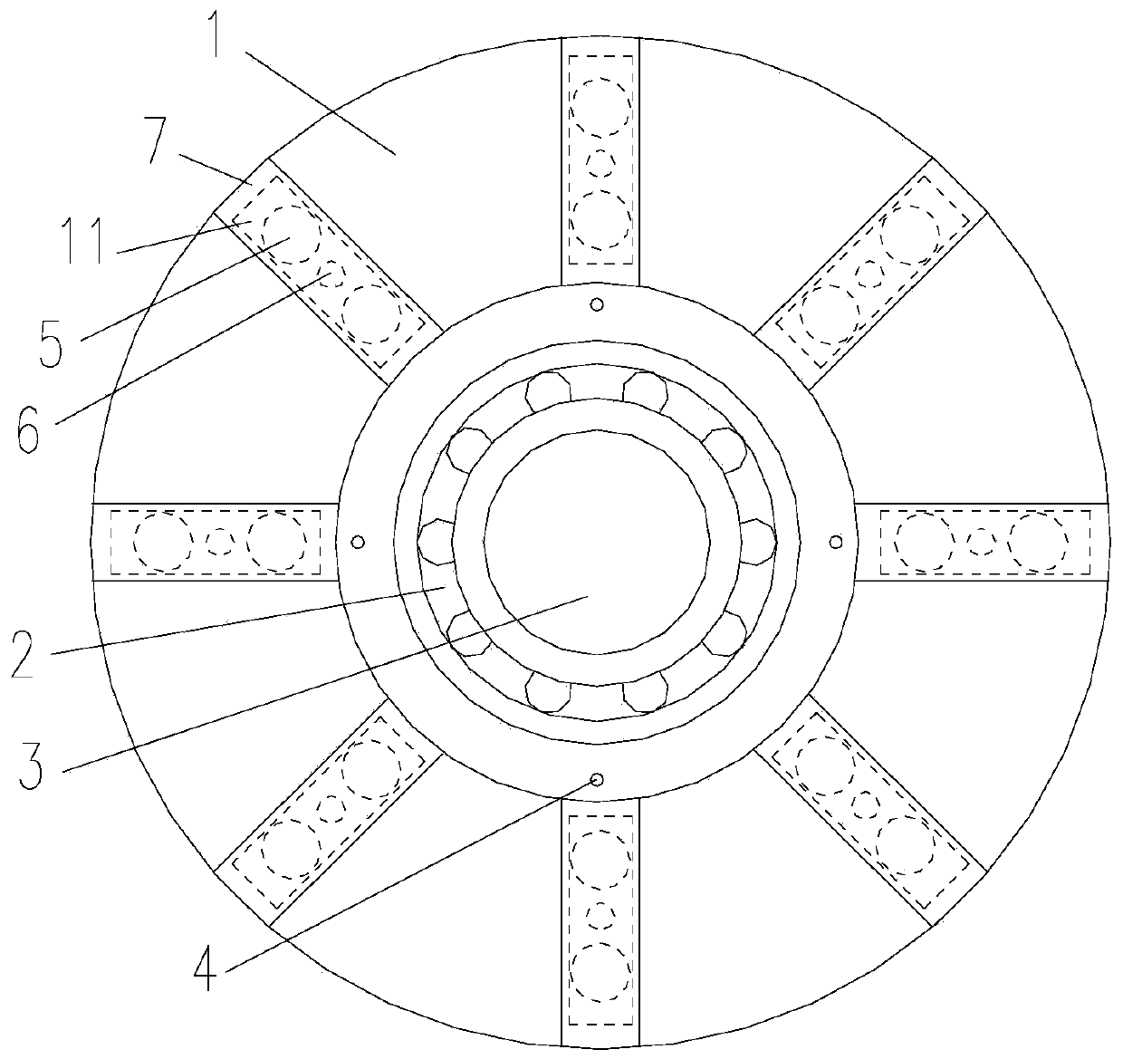 Crash dampers for high-speed rotating machinery