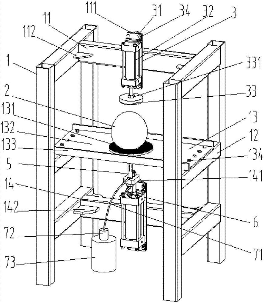 Machine for automatic hole opening and juice extraction of coconut, and method for hole opening and juice extraction