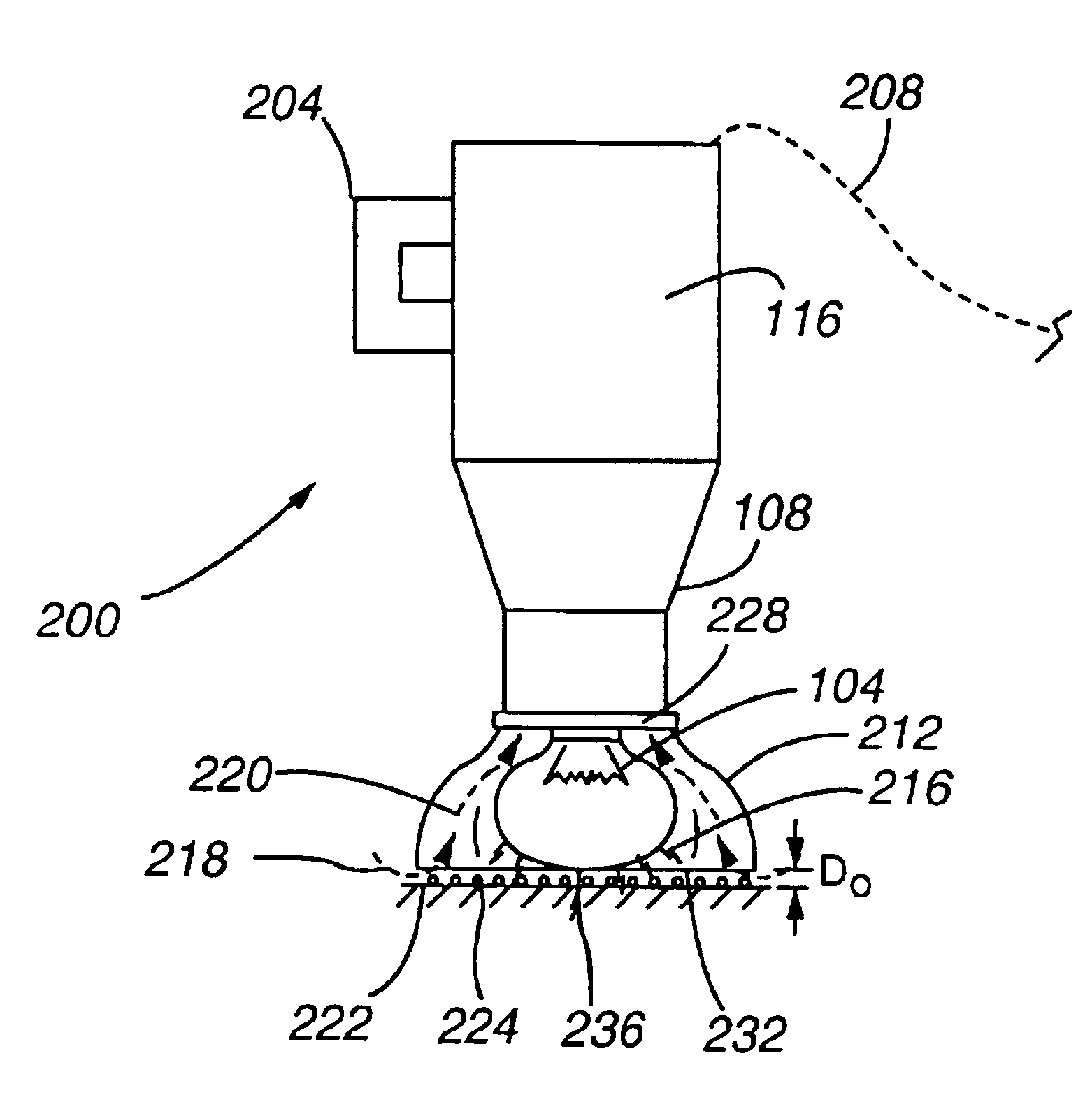 Strobe desorption method for high boiling point materials