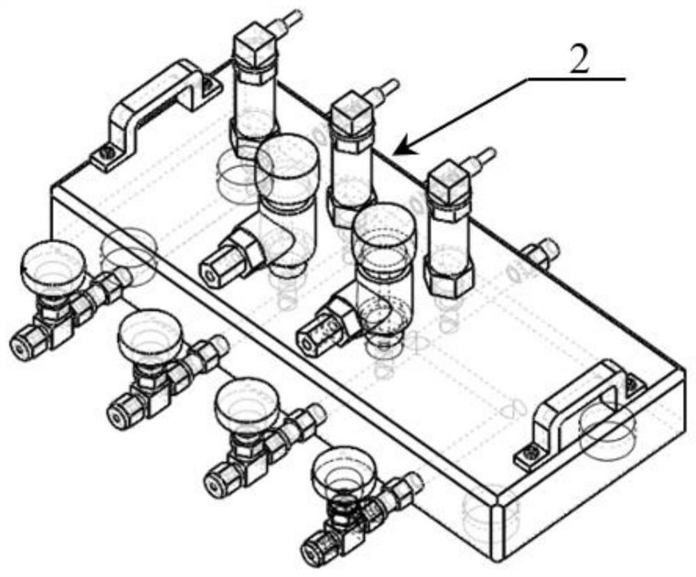 Dynamic and static combined loading rock testing machine and test method that can be used for multiphase coupling