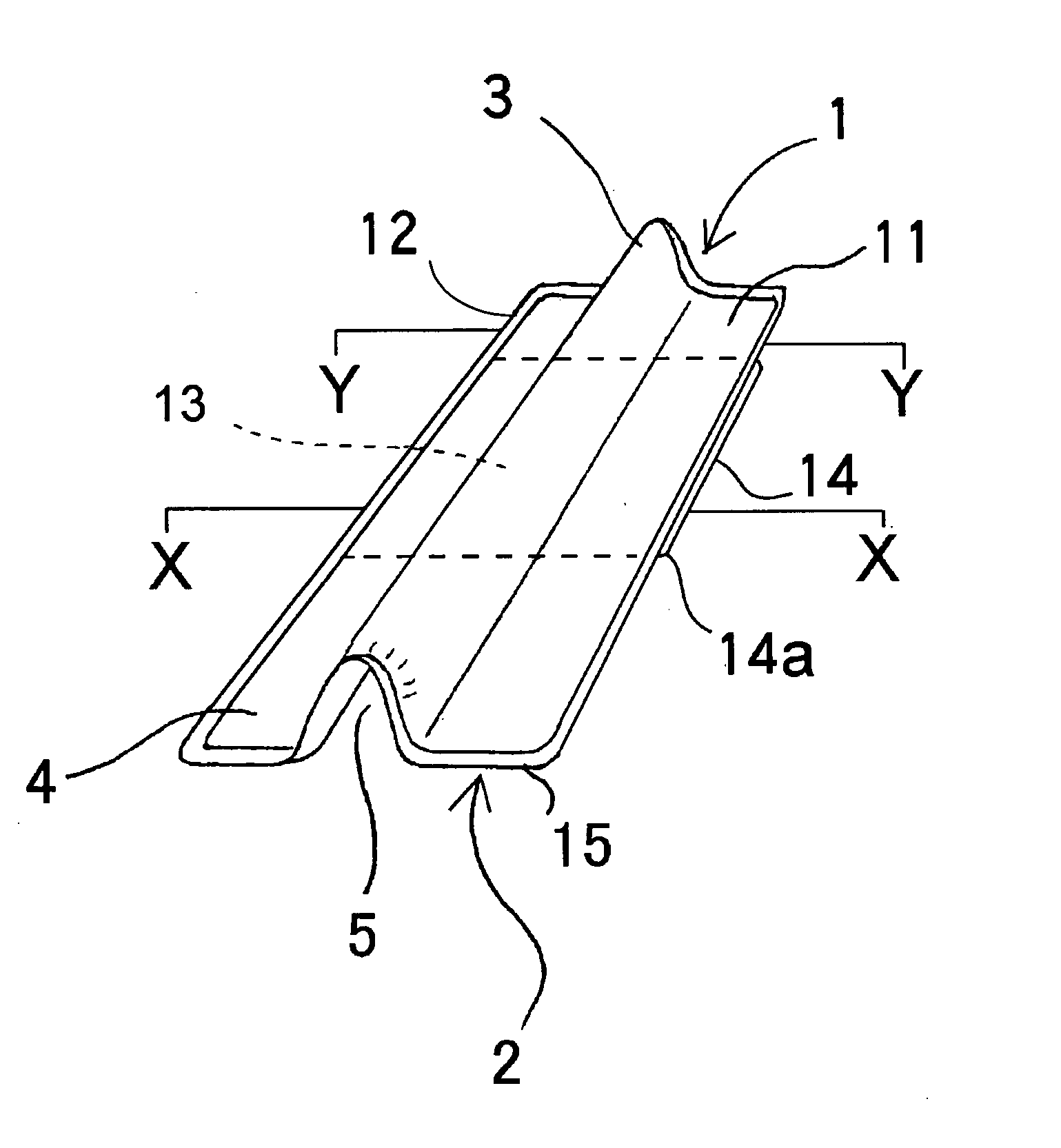 Interlabial pad