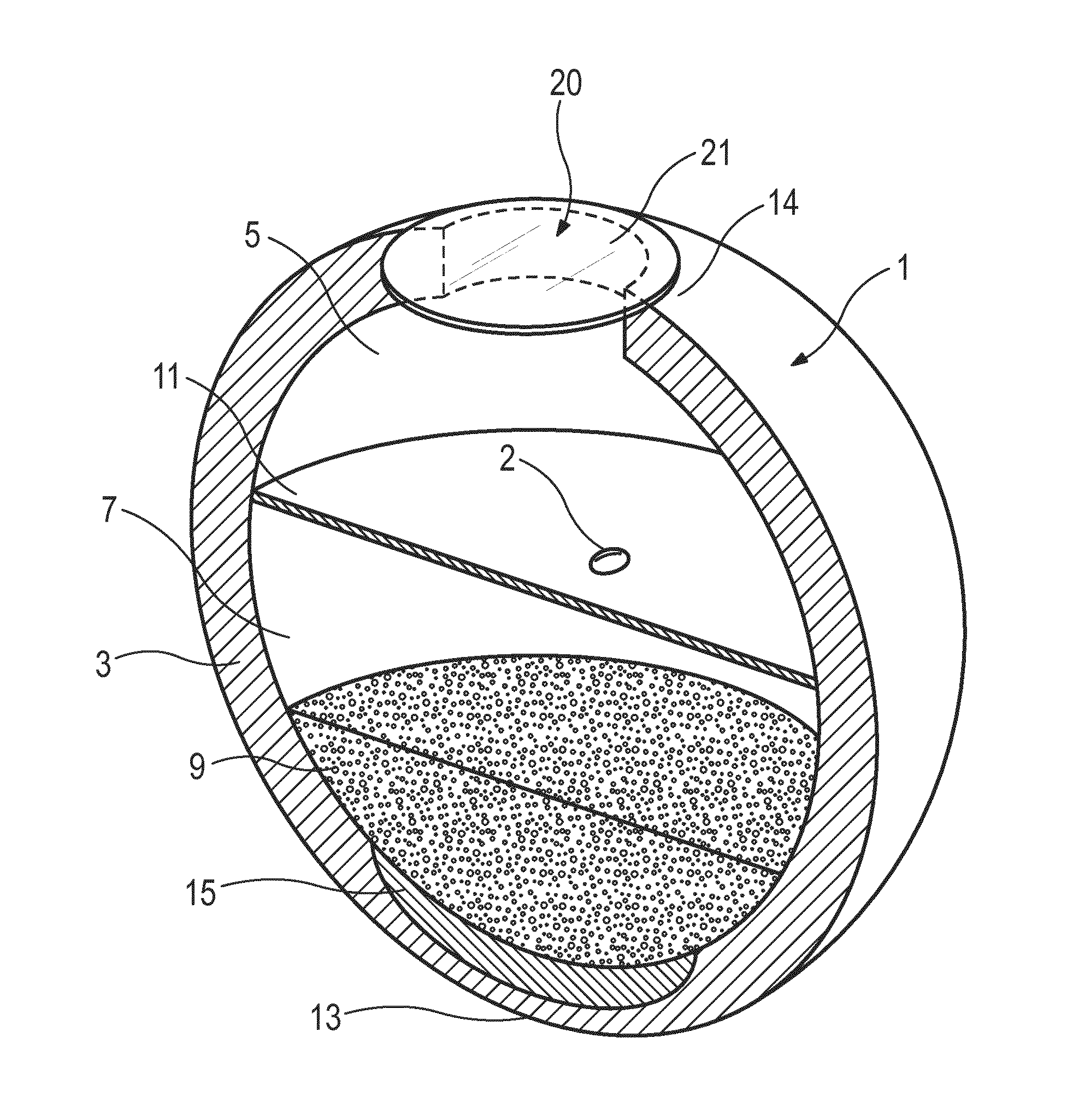 Container For Storing And Planting Seeds, Bulbs Or Tubers