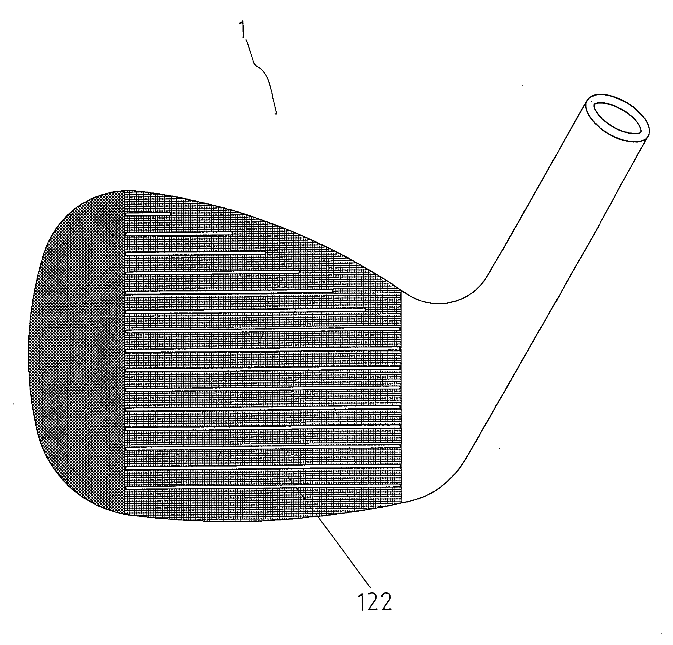 Striking surface of golf club heads