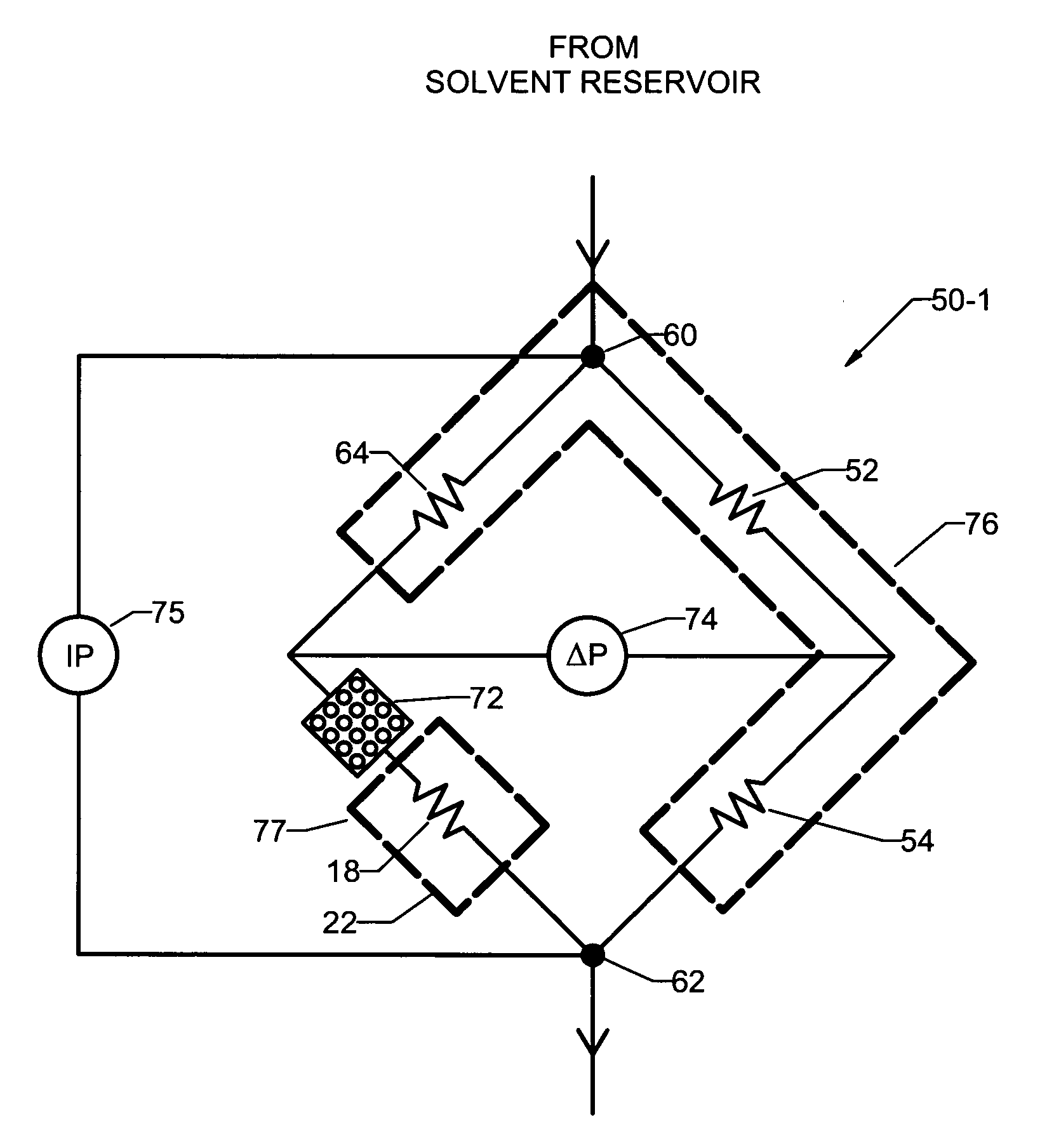 Automatic bridge balancing means and method for a capillary bridge viscometer