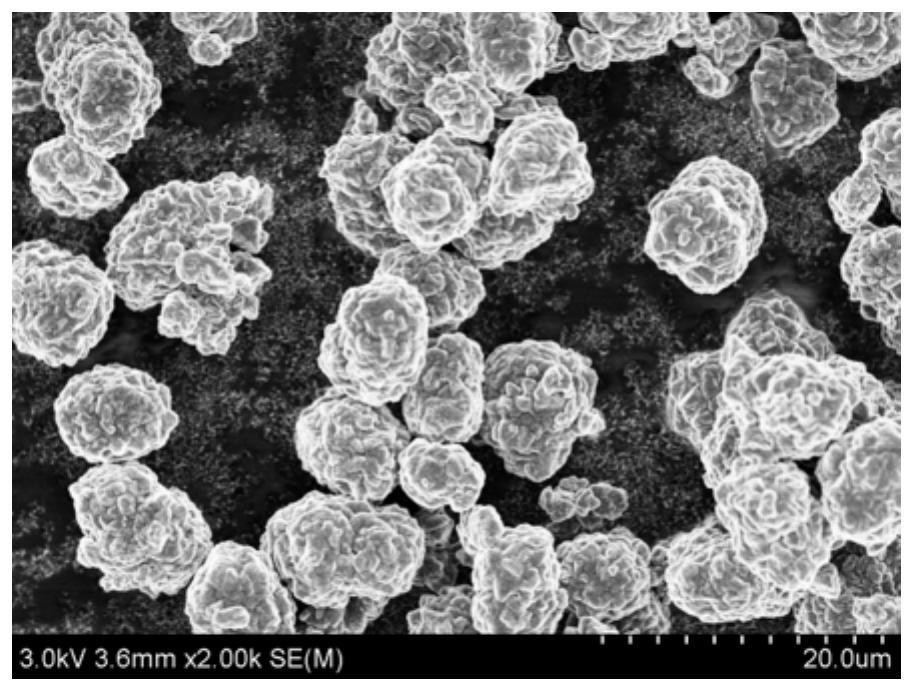 A kind of ncm ternary cathode material with surface layer lithium concentration gradient and preparation method thereof