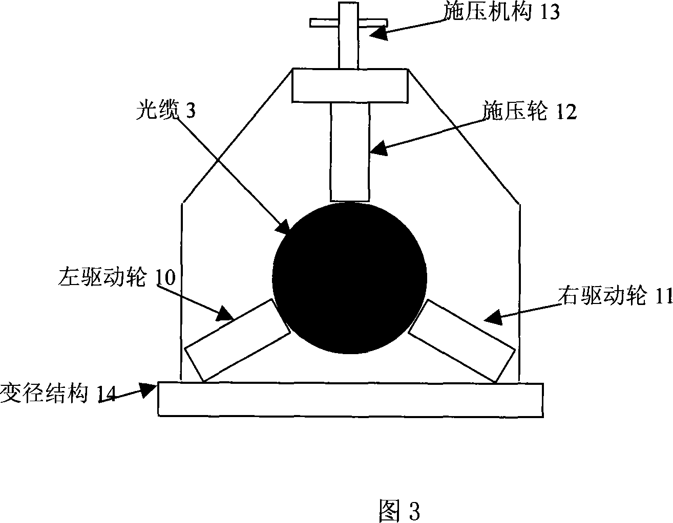 Water application method optical cable laying and construction method