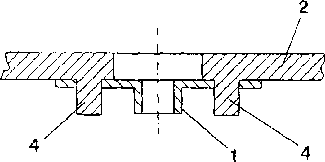 System for integrating rivet nuts into plastic components