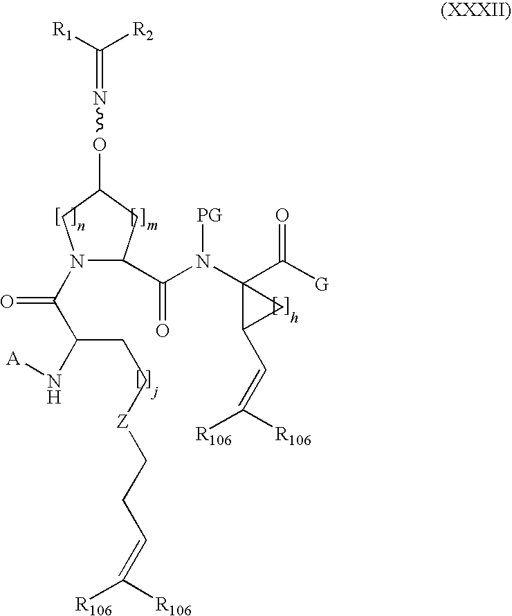 Process for making macrocyclic oximyl hepatitis c protease inhibitors