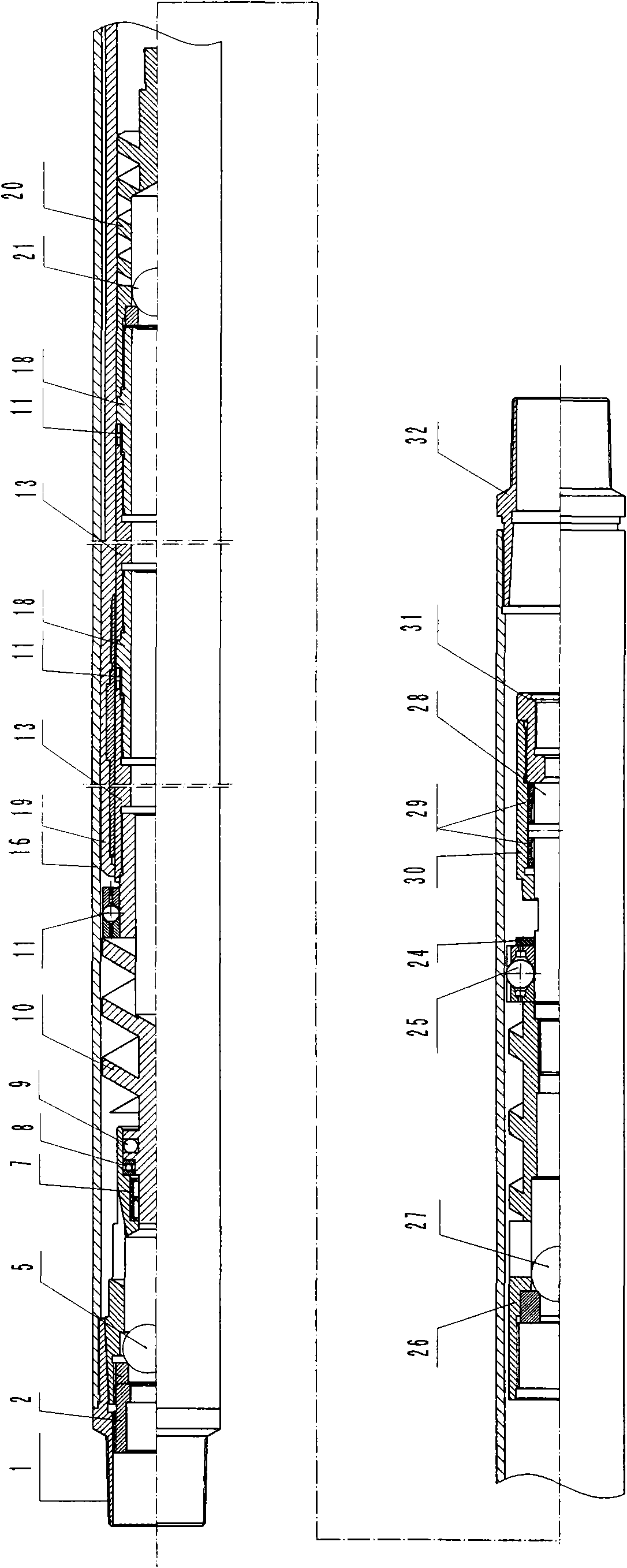 Double-plunger rotary oil well pump