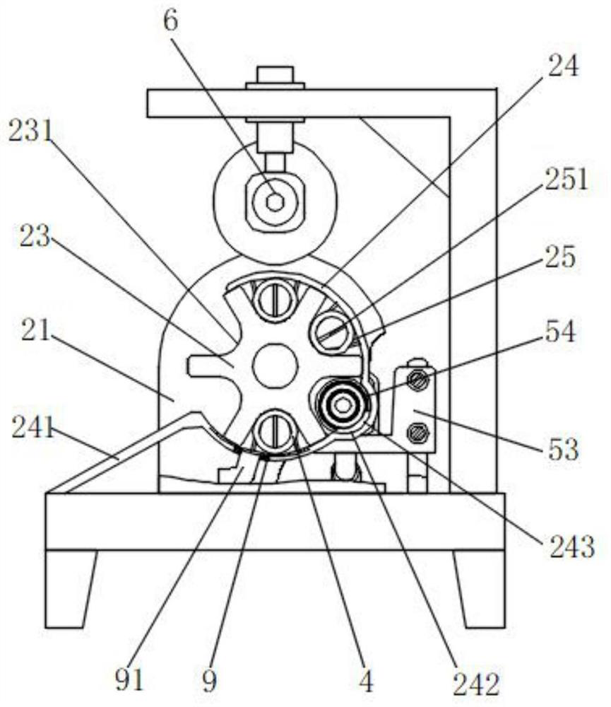 A waste pipe cutting rust removal device