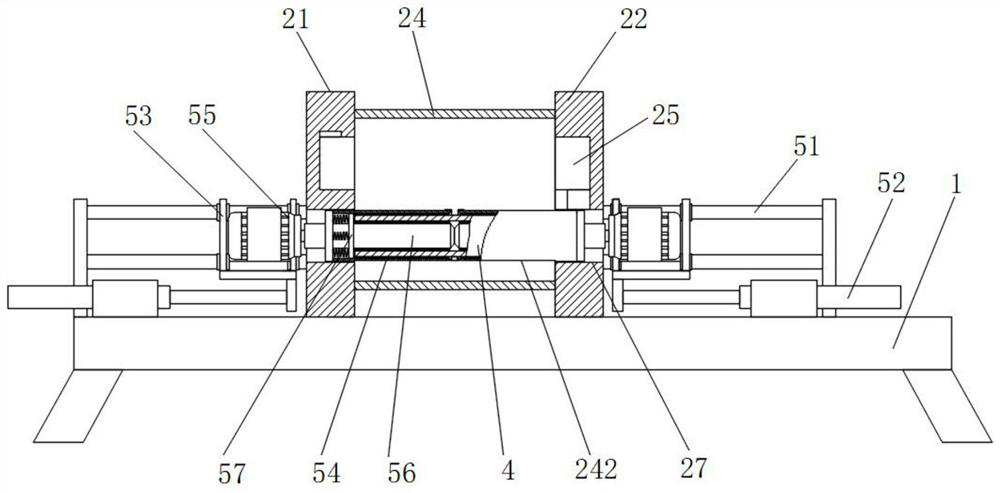 A waste pipe cutting rust removal device