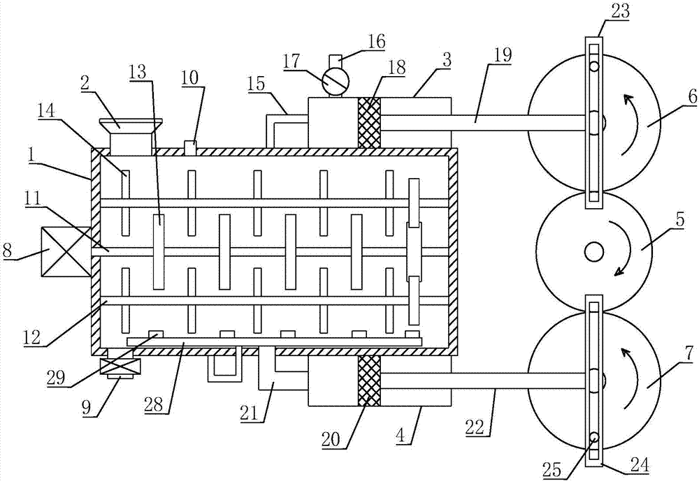 Cutting fluid preparation device for maintenance of film laminating machine