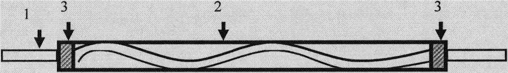 Optical fiber coupling output laser spot homogenizing device and preparation method thereof