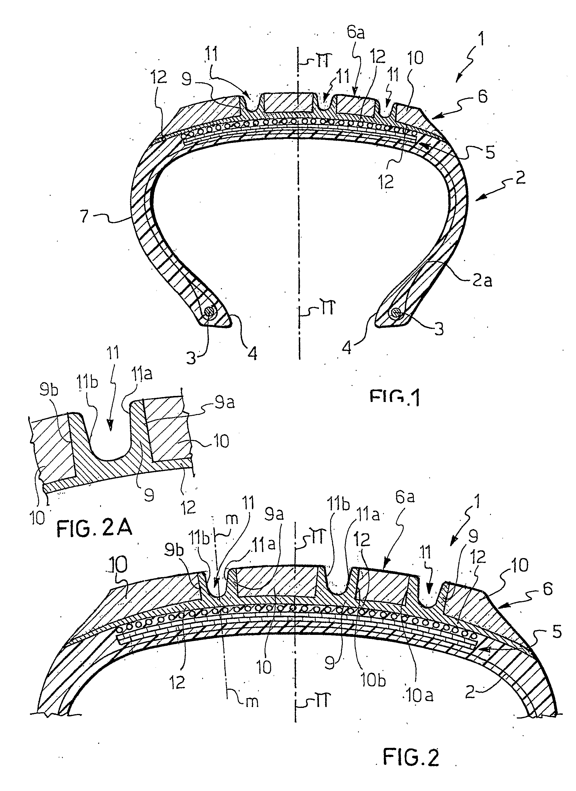 Pneumatic tire and process for its manufacture