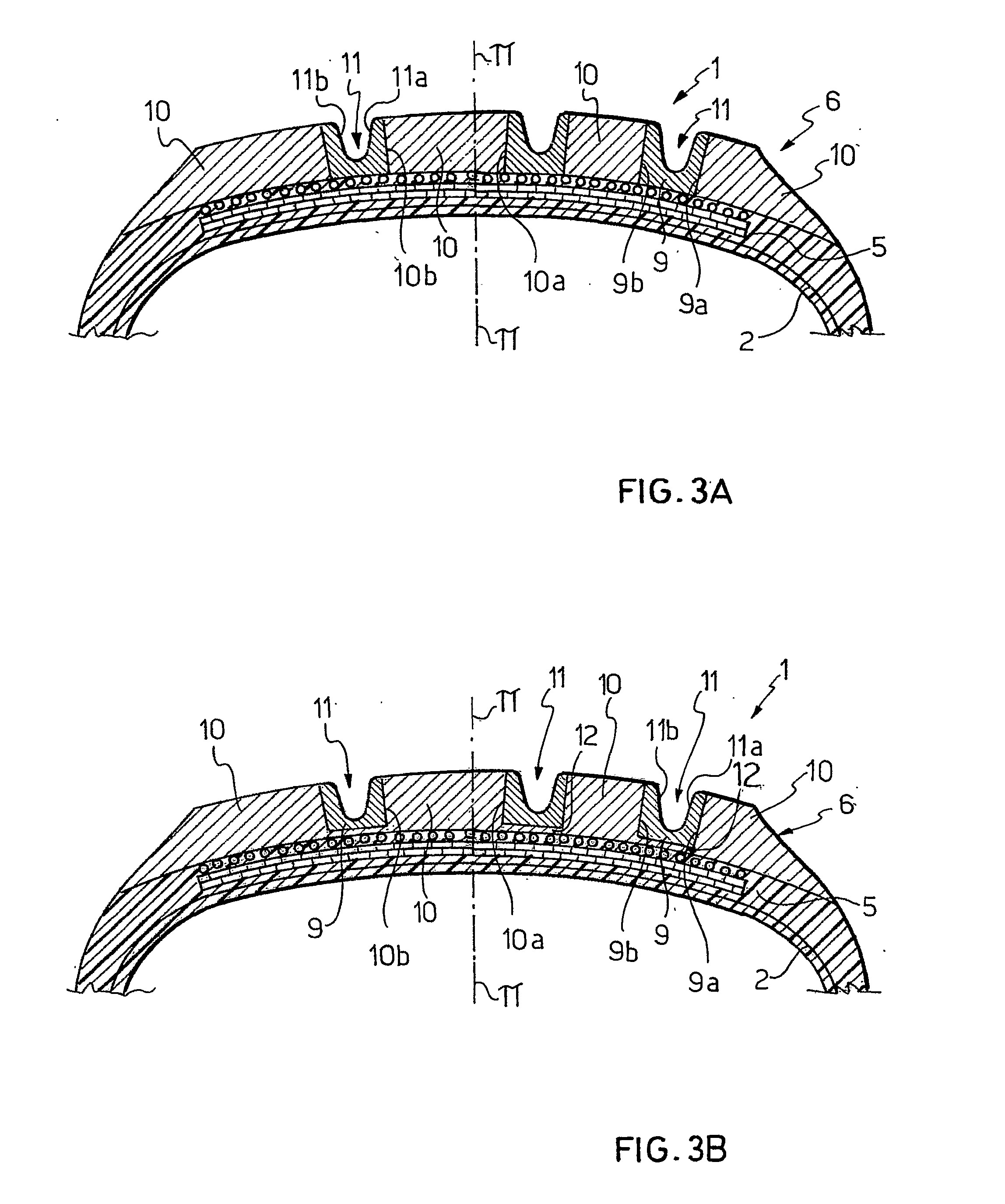 Pneumatic tire and process for its manufacture