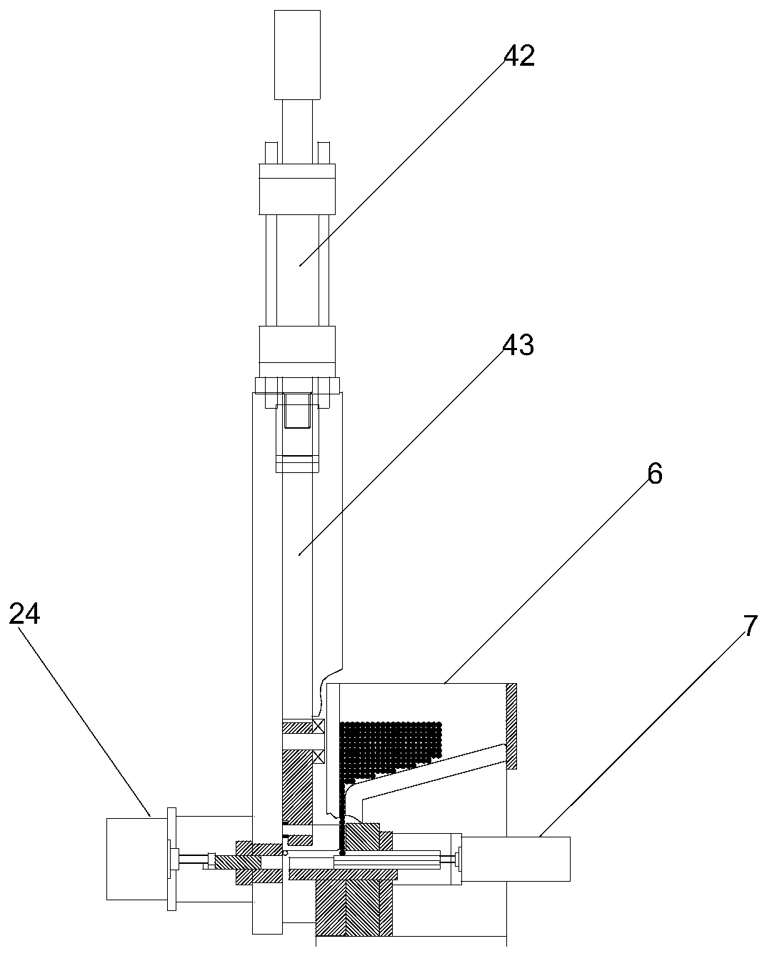 U-shaped wire forming machine