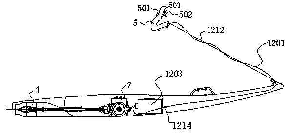 Electric control system of powered surfboard