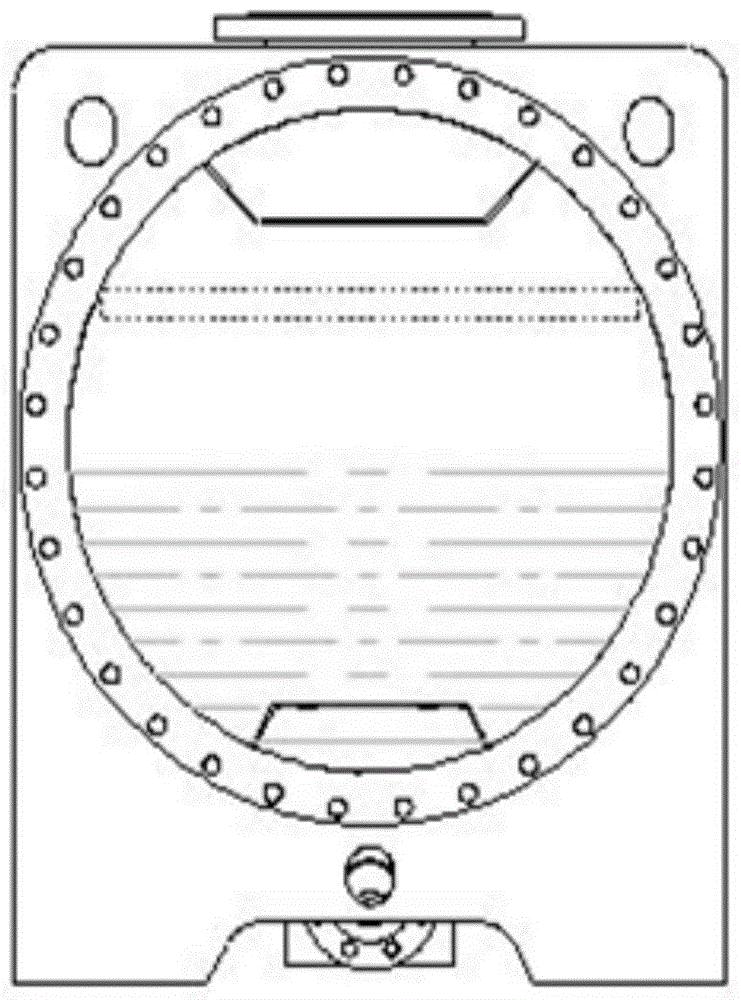 Liquid baffle structure and evaporator of air conditioning equipment