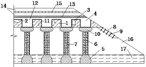 Construction method for transforming cement concrete pavement with embedded reinforced asphalt layer