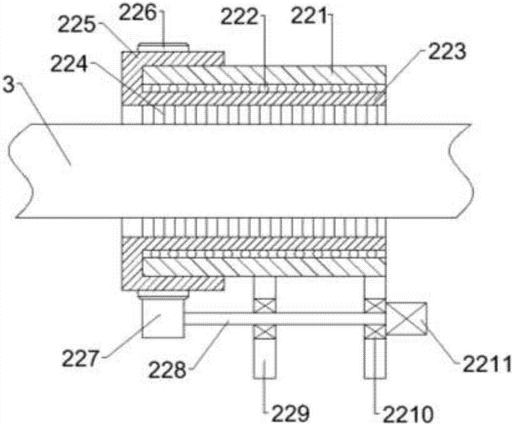 Rust removing, oil coating and drying integrated equipment used for production and manufacturing of steel pipes