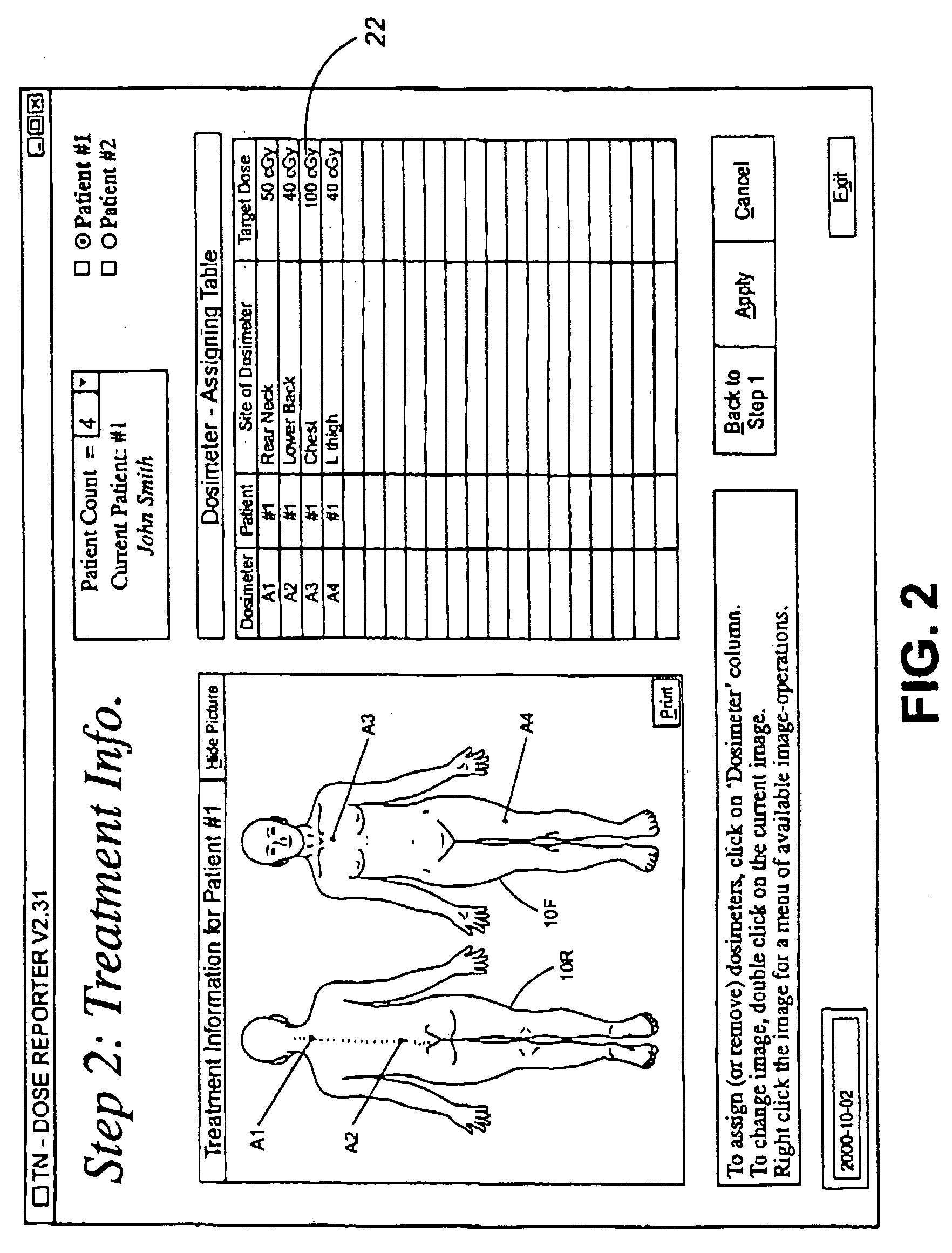 Radiation dosimetry reports and a method of producing same