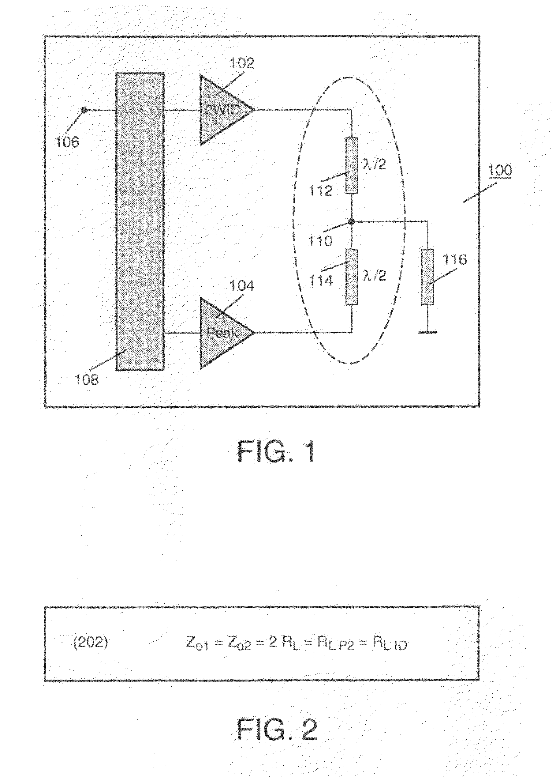 Multi-way doherty amplifier