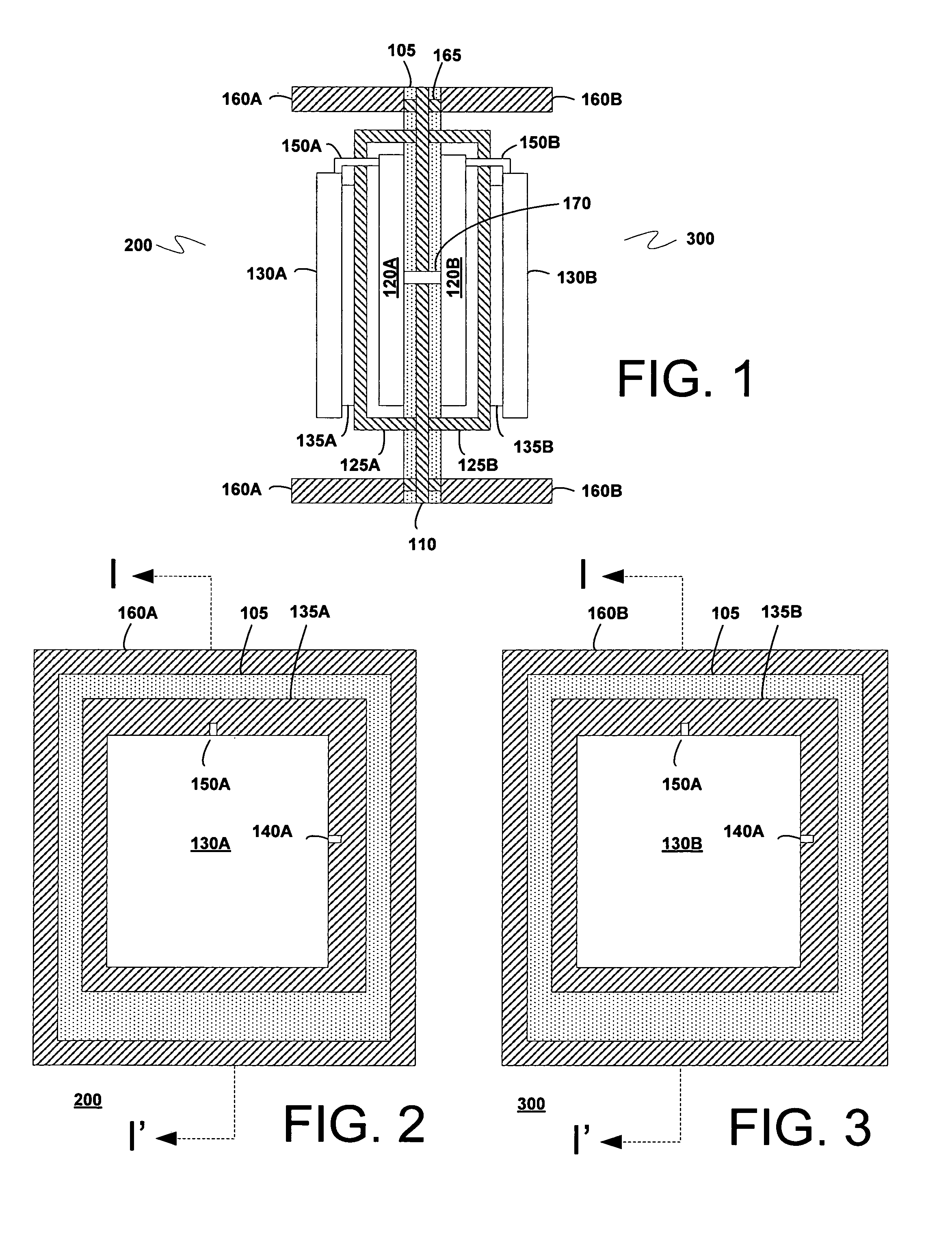 Multiple-antenna device having an isolation element