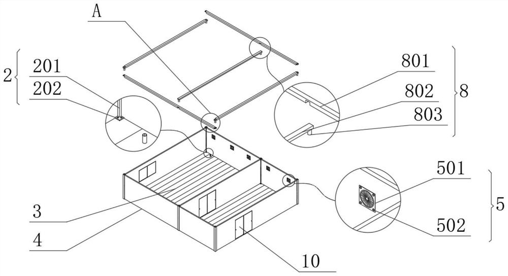 Fabricated toilet convenient for discharging peculiar smell