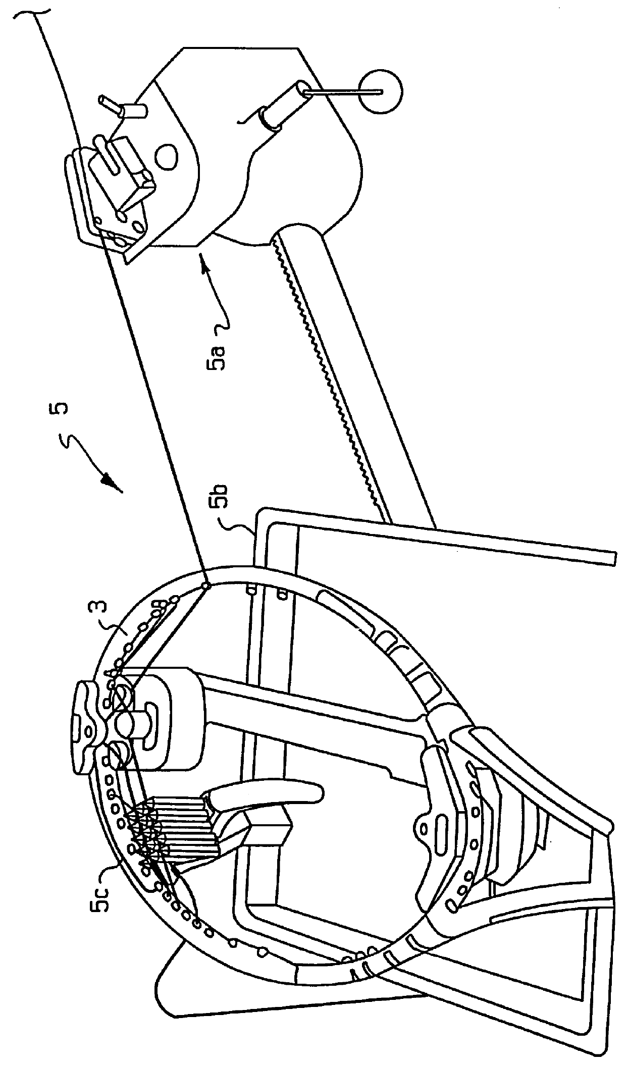 Method and apparatus for stringing game racket and the racket so strung