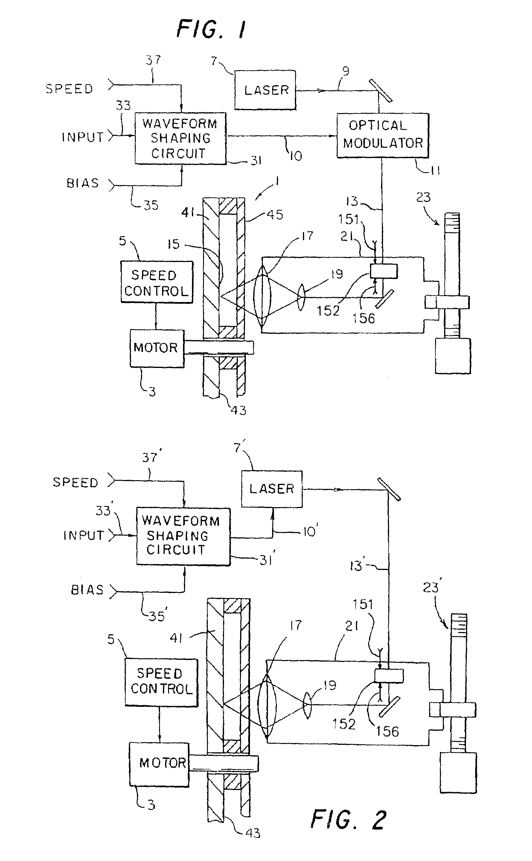 Hybrid discs displaying certain dimensional values