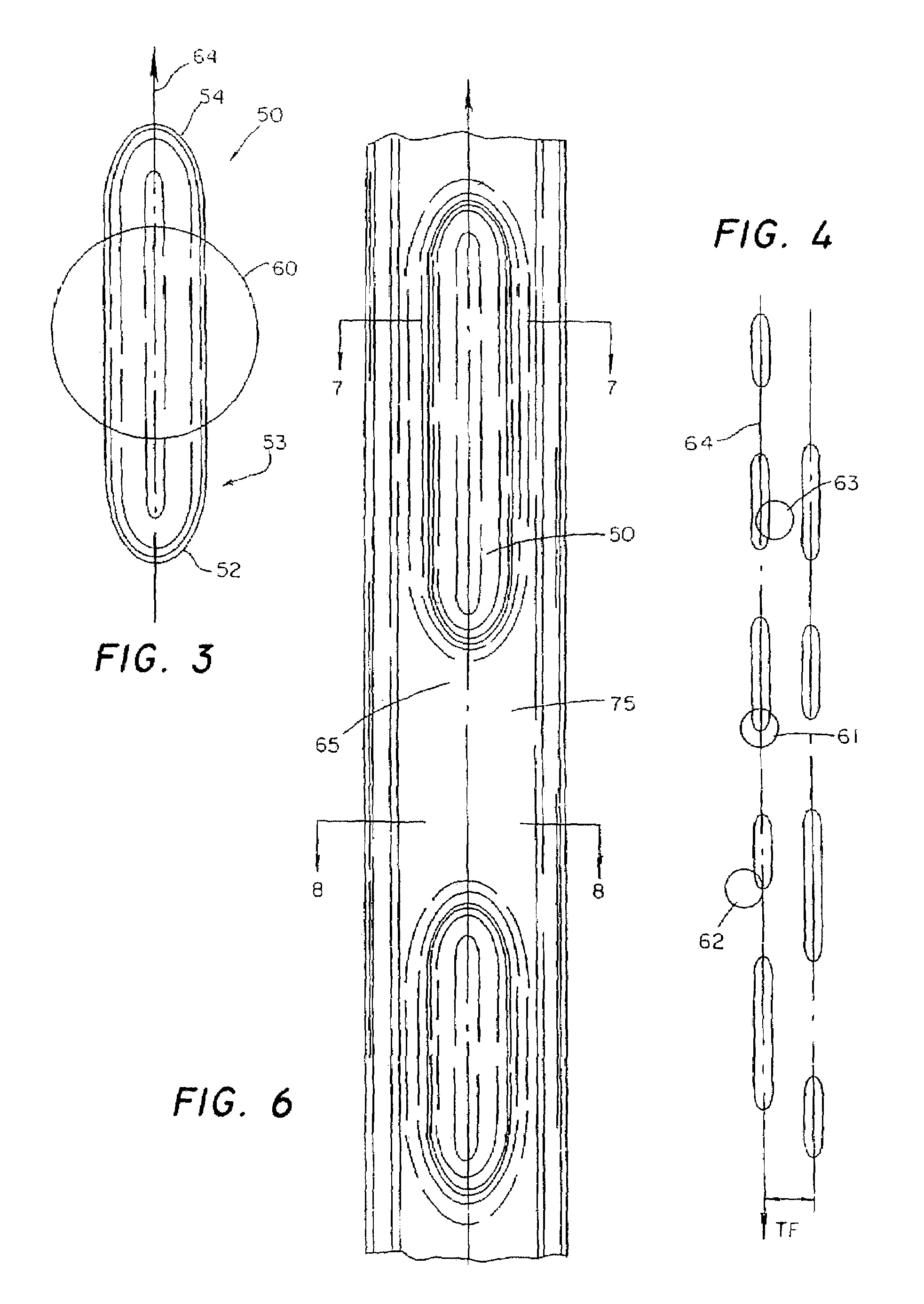 Hybrid discs displaying certain dimensional values