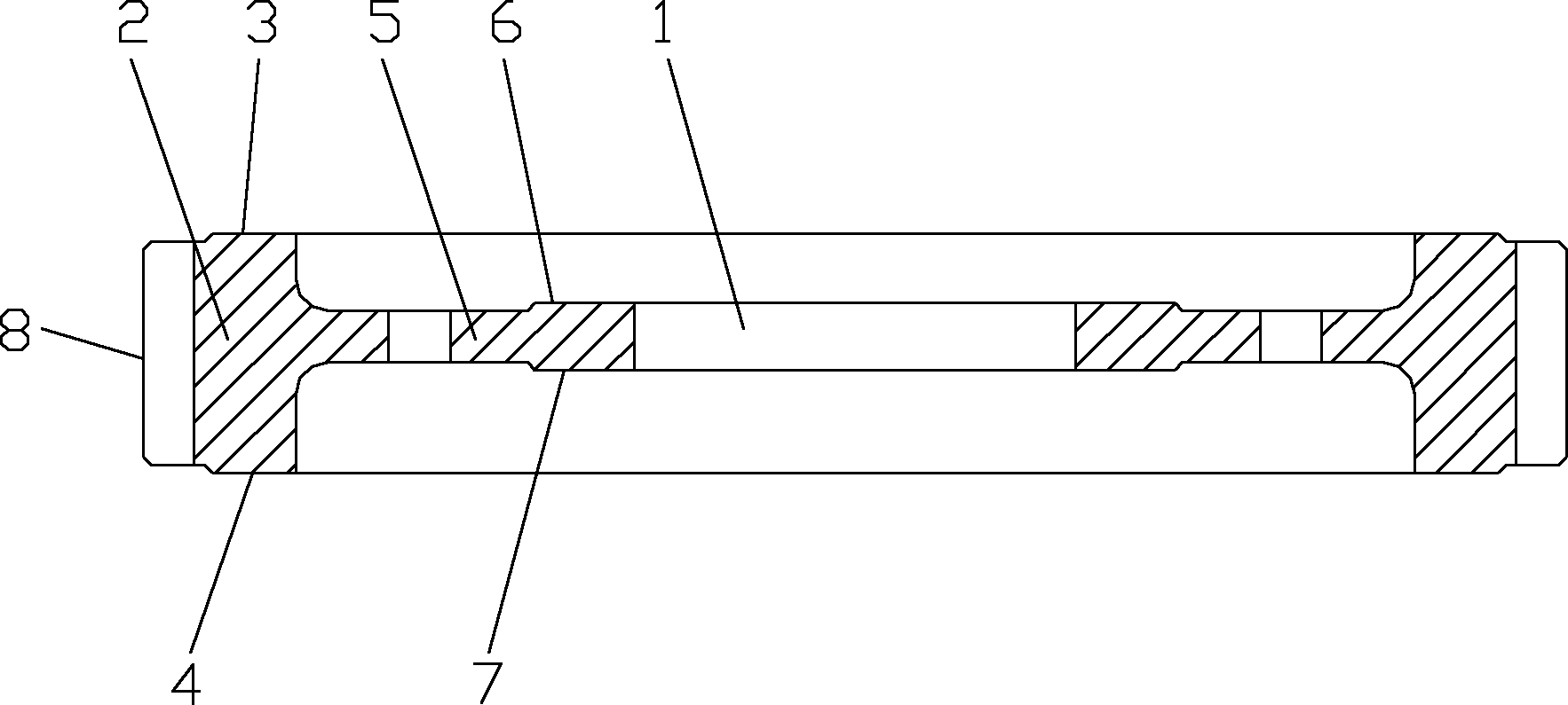 Light rail output bevel wheel machining process