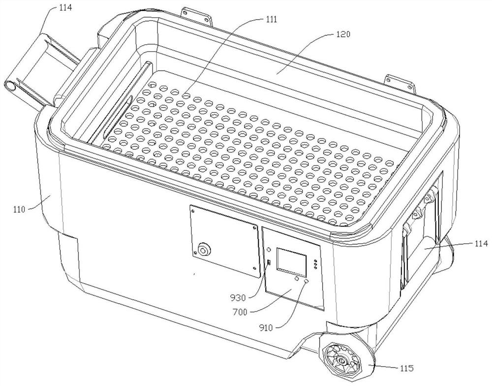 Portable blood transport case