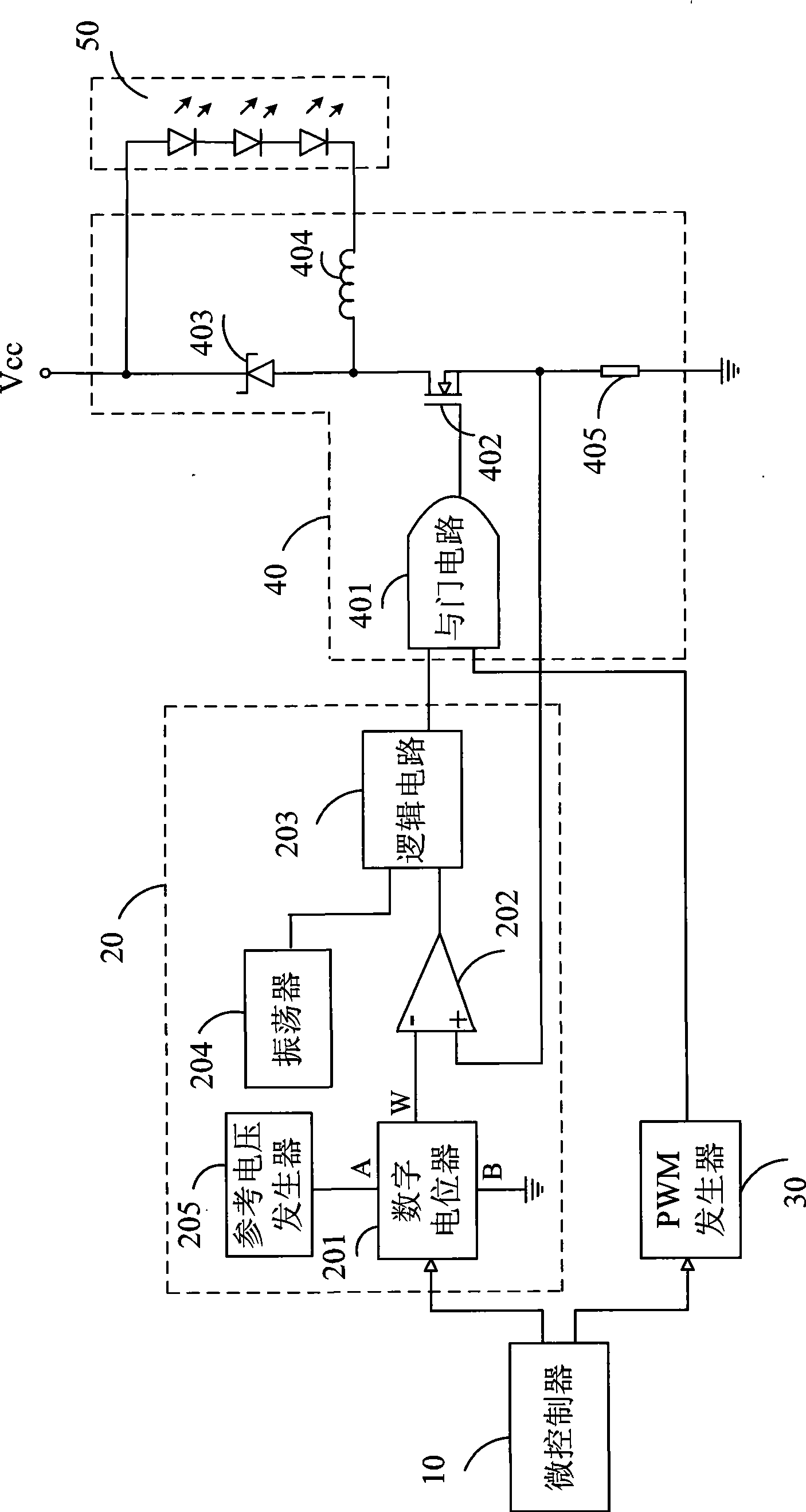 Drive method and drive device capable of regulating high-power LED lighteness