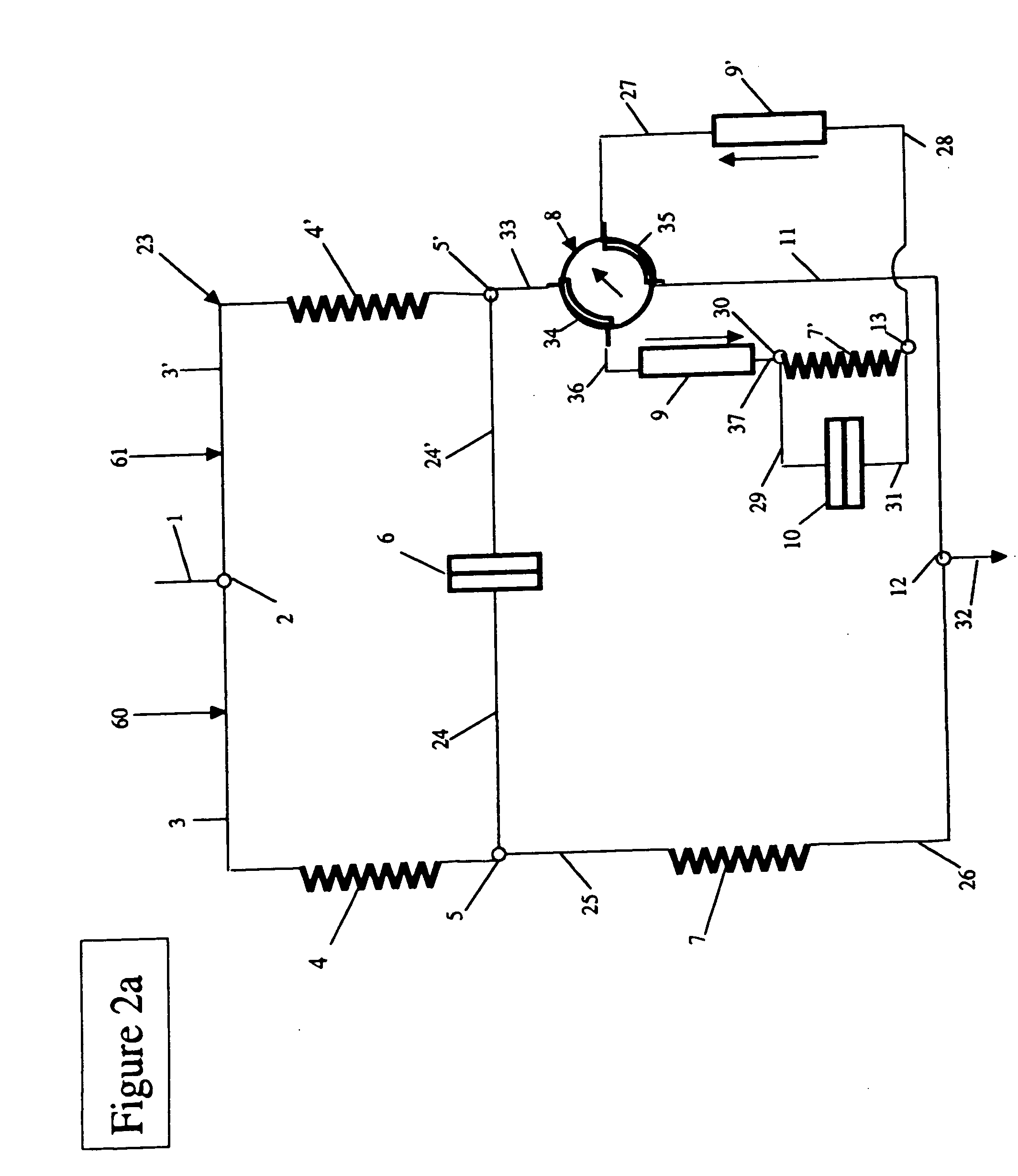 Apparatus and method for eliminating the breakthrough peak in differential detectors