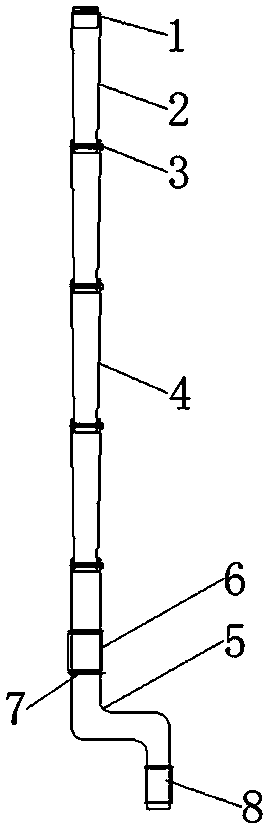 Assembled steel beam bolt tightening device