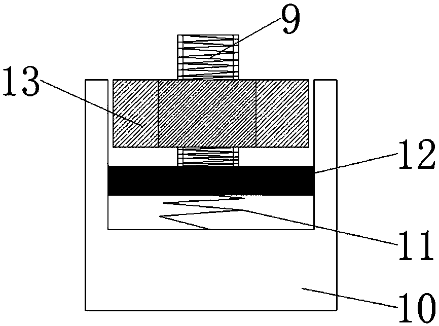 Assembled steel beam bolt tightening device