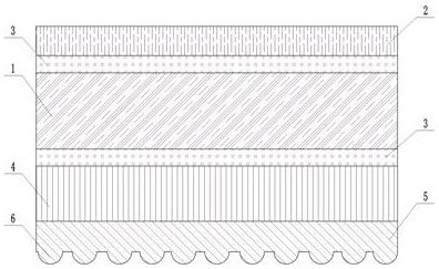 Degradable non-woven fabric and preparation method thereof