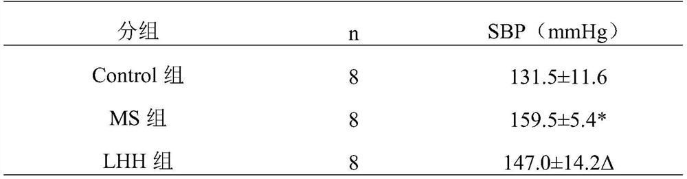 Traditional Chinese medicine composition with effect of treating metabolic syndrome as well as preparation method and application of traditional Chinese medicine composition