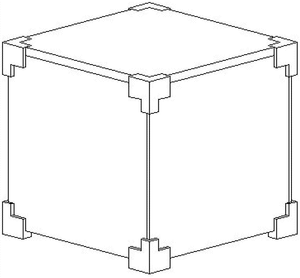 Air-permeable moisture-proof container capable of being assembled