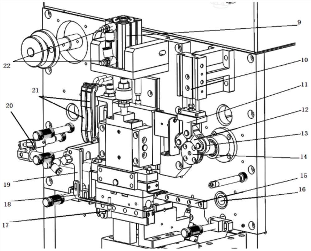 ACF automatic attachment device